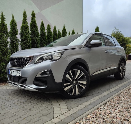 Peugeot 3008 cena 66900 przebieg: 170000, rok produkcji 2017 z Wrocław małe 781